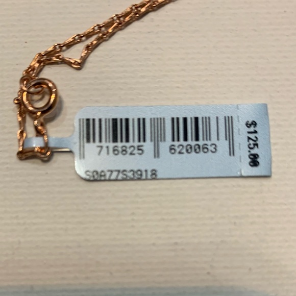 Opal Necklace. 14k Rose Gold Over Sterling Silver 18” NWT and Original Box - Picture 9 of 12